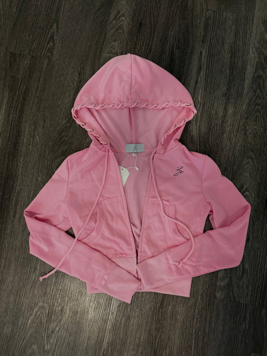 IT GIRL ZIP UP HOODIE